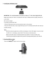 Preview for 8 page of Vivatar DVR 892HD User Manual