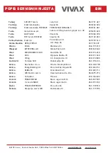 Preview for 36 page of VIVAX home CH-2006FW User Manual