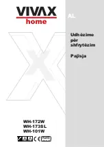 Preview for 15 page of VIVAX home WH-101W User Manual