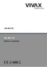 Preview for 3 page of Vivax Metrotech AC-6511R User Manual