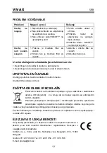 Preview for 29 page of Vivax Metrotech AC-6511R User Manual