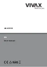 Preview for 73 page of Vivax Metrotech AC-6511R User Manual