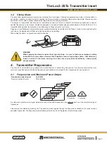 Предварительный просмотр 5 страницы Vivax Metrotech Loc3-25Tx Manual