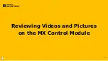 Preview for 39 page of Vivax Metrotech vCamMX-2 Training