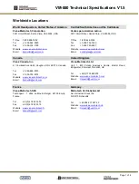 Preview for 2 page of Vivax Metrotech VM-880 Technical Specifications