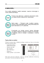 Preview for 6 page of Vivax 32LE140T2S2 Instruction Manuals