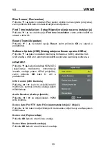 Предварительный просмотр 42 страницы Vivax 32LE94T2 Instruction Manuals