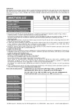 Предварительный просмотр 205 страницы Vivax 40S60T2S2 Instruction Manual