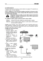 Предварительный просмотр 22 страницы Vivax A Series Instruction Manuals