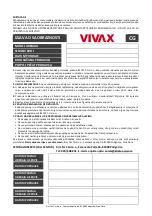 Предварительный просмотр 45 страницы Vivax AC-601B User Manual