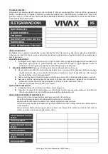 Предварительный просмотр 50 страницы Vivax AC-601B User Manual