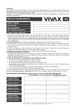 Preview for 58 page of Vivax AC-6081 User Manual