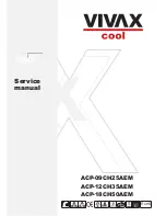 Vivax ACP-09CH25AEM Service Manual preview