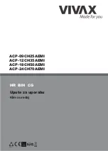 Предварительный просмотр 3 страницы Vivax ACP-09CH25AEMI User Manual