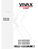 Preview for 1 page of Vivax ACP-09CH25GEH Service Manual