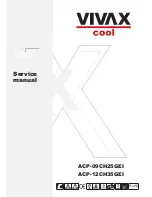 Vivax ACP-09CH25GEI Service Manual preview