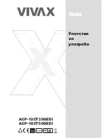 Предварительный просмотр 62 страницы Vivax ACP-12CT35GEEI User Manual