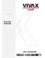 Preview for 1 page of Vivax ACP-18CH50GEI Service Manual