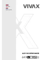 Preview for 1 page of Vivax ACP-18COFM50AEEI User Manual