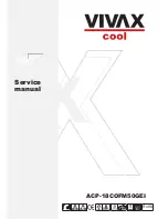 Vivax ACP-18COFM50GEI Service Manual preview