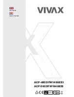 Preview for 1 page of Vivax ACP-48COFM140GEEI User Manual