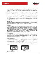 Preview for 7 page of Vivax BM-900 User Manual