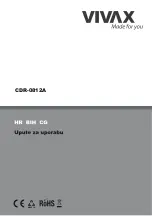 Preview for 3 page of Vivax CDR-0812A User Manual