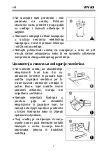 Предварительный просмотр 10 страницы Vivax CF-180 WH Instruction Manual