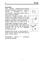 Предварительный просмотр 64 страницы Vivax CF-180 WH Instruction Manual