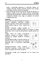 Предварительный просмотр 12 страницы Vivax CF-260LF W Instruction Manual