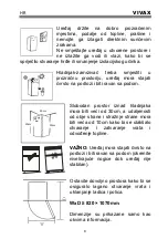 Предварительный просмотр 12 страницы Vivax CF-278 S User Manual