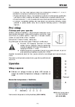 Предварительный просмотр 70 страницы Vivax CF- 310 NFX Instruction Manual