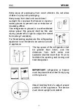 Предварительный просмотр 88 страницы Vivax CF- 310 NFX Instruction Manual