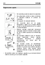 Предварительный просмотр 10 страницы Vivax CFR-102 Instruction Manual