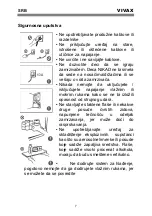 Предварительный просмотр 28 страницы Vivax CFR-102 Instruction Manual