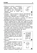 Предварительный просмотр 95 страницы Vivax CFRB-246BLF Instruction Manual