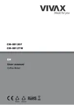 Предварительный просмотр 51 страницы Vivax CM-08126F User Manual