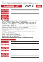 Preview for 68 page of Vivax CM-1000B User Manual