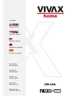 Vivax CM-2AA User Manual preview