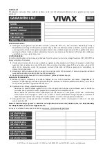 Предварительный просмотр 78 страницы Vivax DD-207 S Instruction Manual