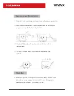 Предварительный просмотр 20 страницы Vivax DD-220 WH A User Manual