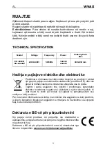 Предварительный просмотр 40 страницы Vivax EG-4020B User Manual