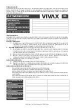 Предварительный просмотр 70 страницы Vivax EG-4020B User Manual