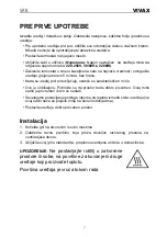 Preview for 18 page of Vivax EG-4030RC User Manual