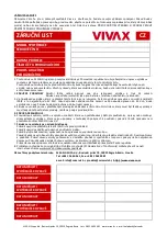 Предварительный просмотр 109 страницы Vivax EG-5025 User Manual