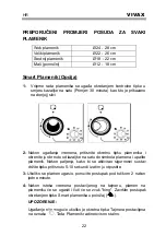 Preview for 26 page of Vivax FC-04502 WH User Manual