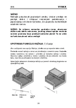 Предварительный просмотр 52 страницы Vivax FC-04502VCF User Manual