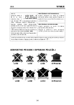 Предварительный просмотр 56 страницы Vivax FC-04502VCF User Manual