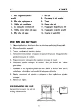 Preview for 42 page of Vivax FS-40M User Manual