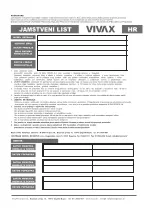 Preview for 55 page of Vivax FS-40M User Manual